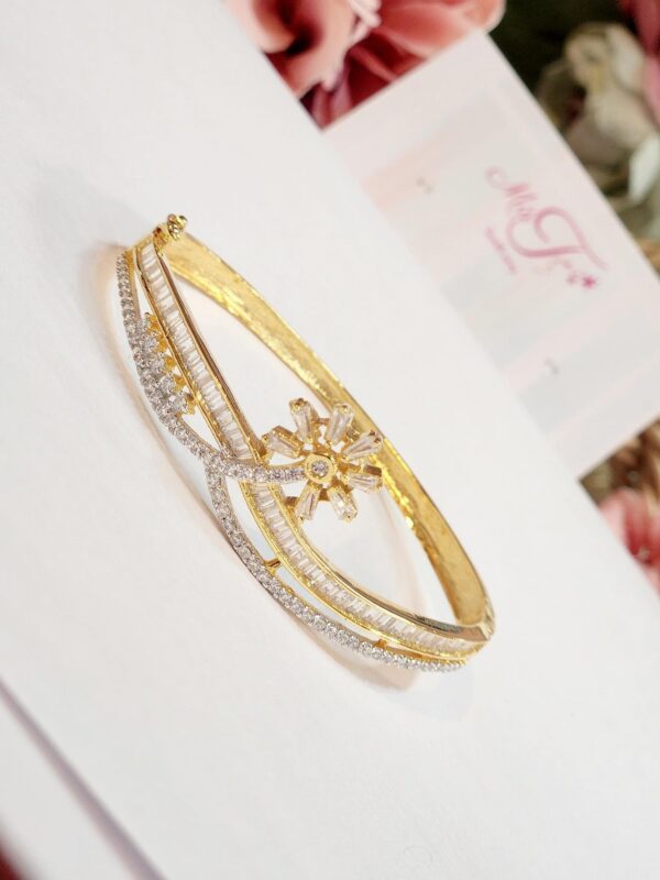 Shooting Star Golden Finish Bracelet