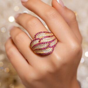 Ruby Wave Nano Setting Ring