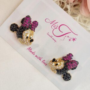 Minnie Mouse Studs