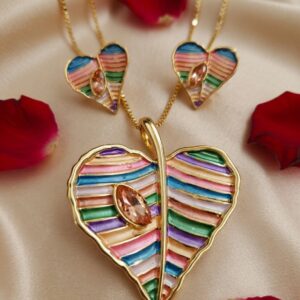 Multi Leaflet Pendant Set