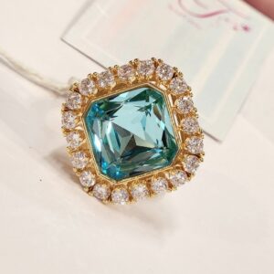 Feroza Royal Glow zirconia Ring