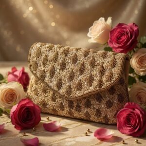 Noor Luxe Bridal Clutch