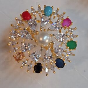 Noorani Navratan Ring
