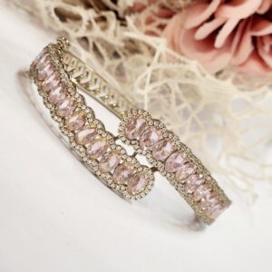 Blush Pink Ovate Bracelet