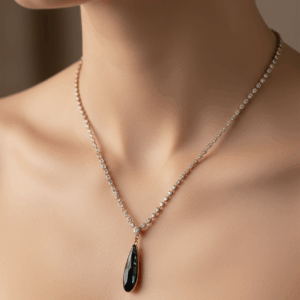 Montana Blue Tear Drop Chain