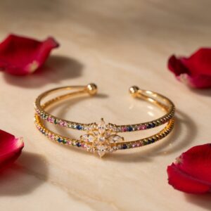 Multi Colour Starlight Kada Bracelet