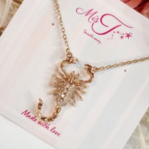 Scorpion Trendy Pendant Necklace Chain