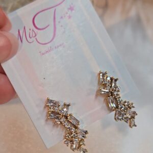 Elara Glow 18K Gold Plated Bali Hoops