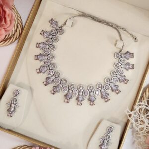 Blush Pink Lavish Choker set