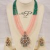 Signature half and half neckpiece