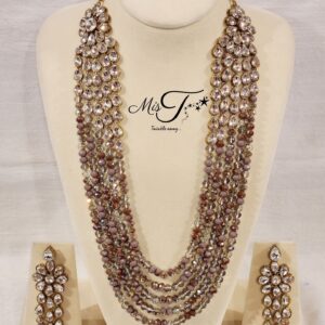 Classic multi-layered pearl mala