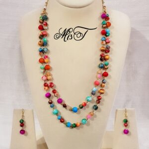Modern multi layer necklace