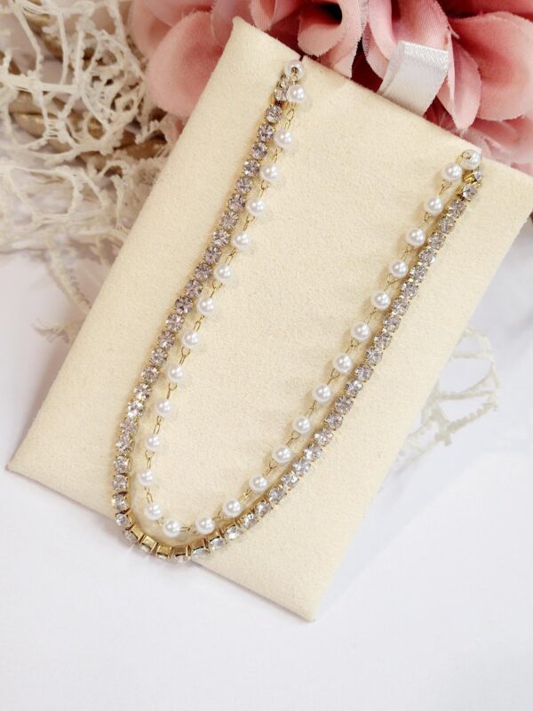 Sleek Double Layer Necklace