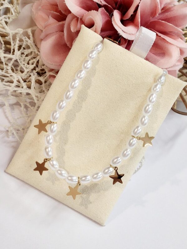 Pearly Star Anti Tarnish Pendant