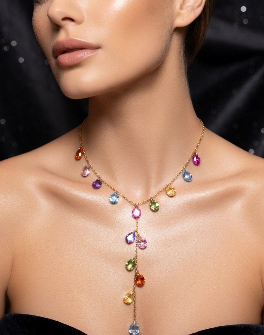 Multi Colour Muse Neckchain
