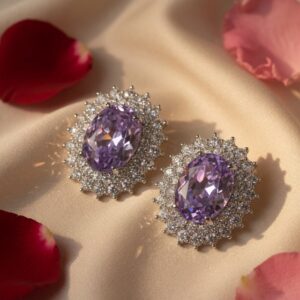 Light Purple Signature Shine Studs