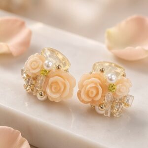 Peach Perfect Studs