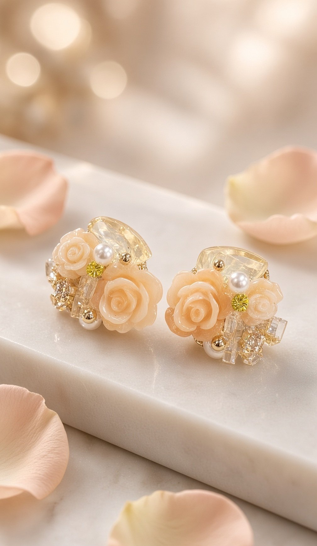 Peach Perfect Studs