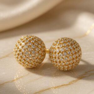 Disco Ball Sphere Semi Hoops