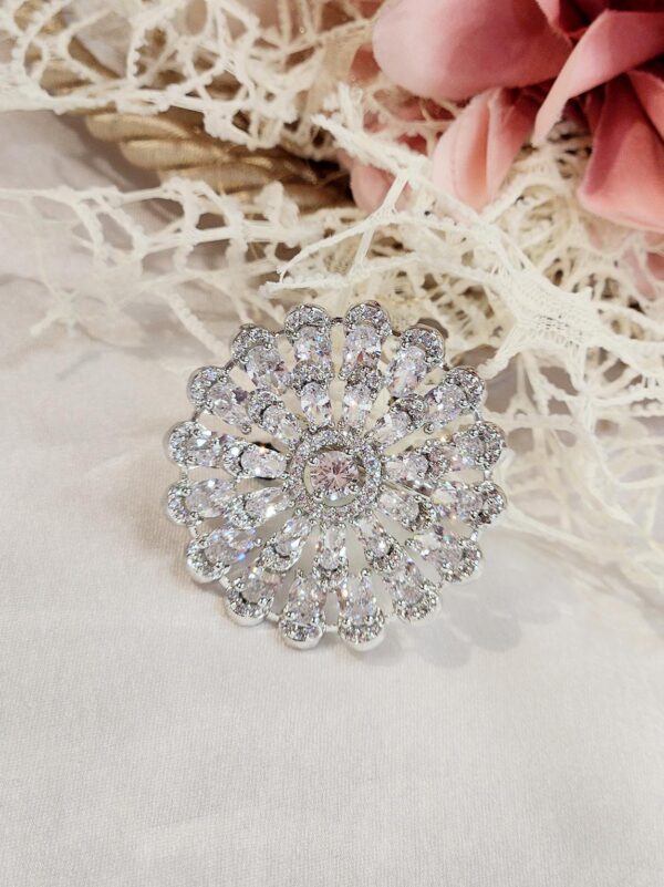 Pear Mosaic Ring