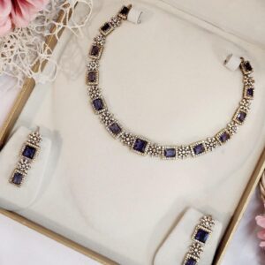 Amethyst Neckline Set