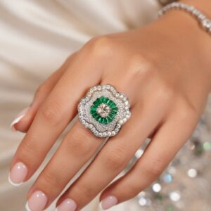 Empress Echo Rama Green Ring