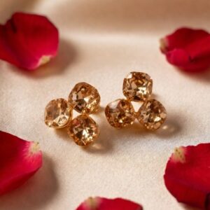 Three Icons Sparkle Studs