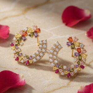 Multi Floweret Earrings