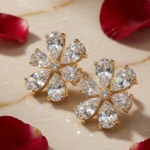 Radiant Spark Stud Earrings