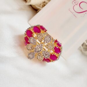 Ruby Treasure Trunk Ring