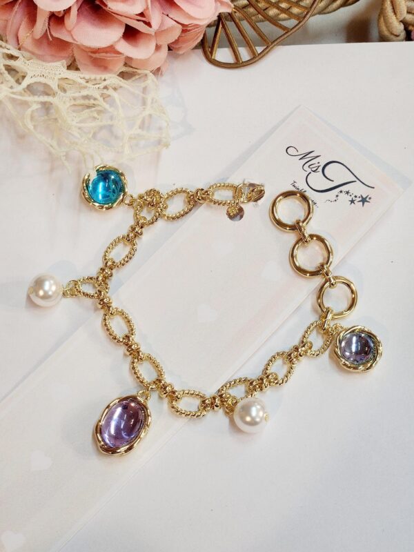 Lucky Charm Double Chain Bracelet