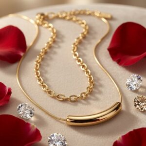 Two Layers Fusion Neck Chain