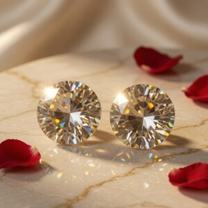 Mount Cut Solitiare Studs