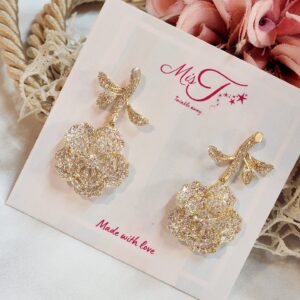 Imperial Radiance Cz Mid Length Earrings