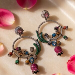Majestic Sparkle CZ Statement Earrings