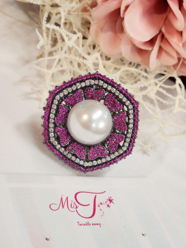 Must Have Pearl Royal Ruby Ring - Image 2