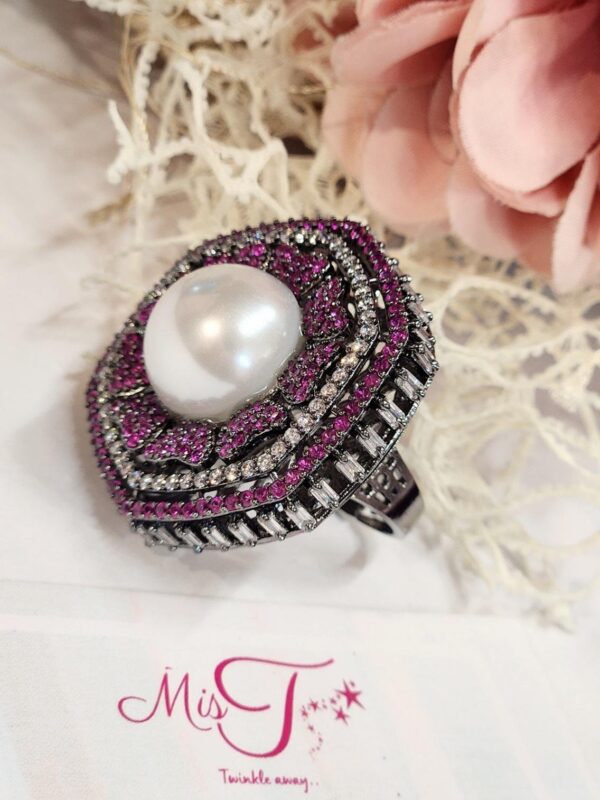 Must Have Pearl Royal Ruby Ring