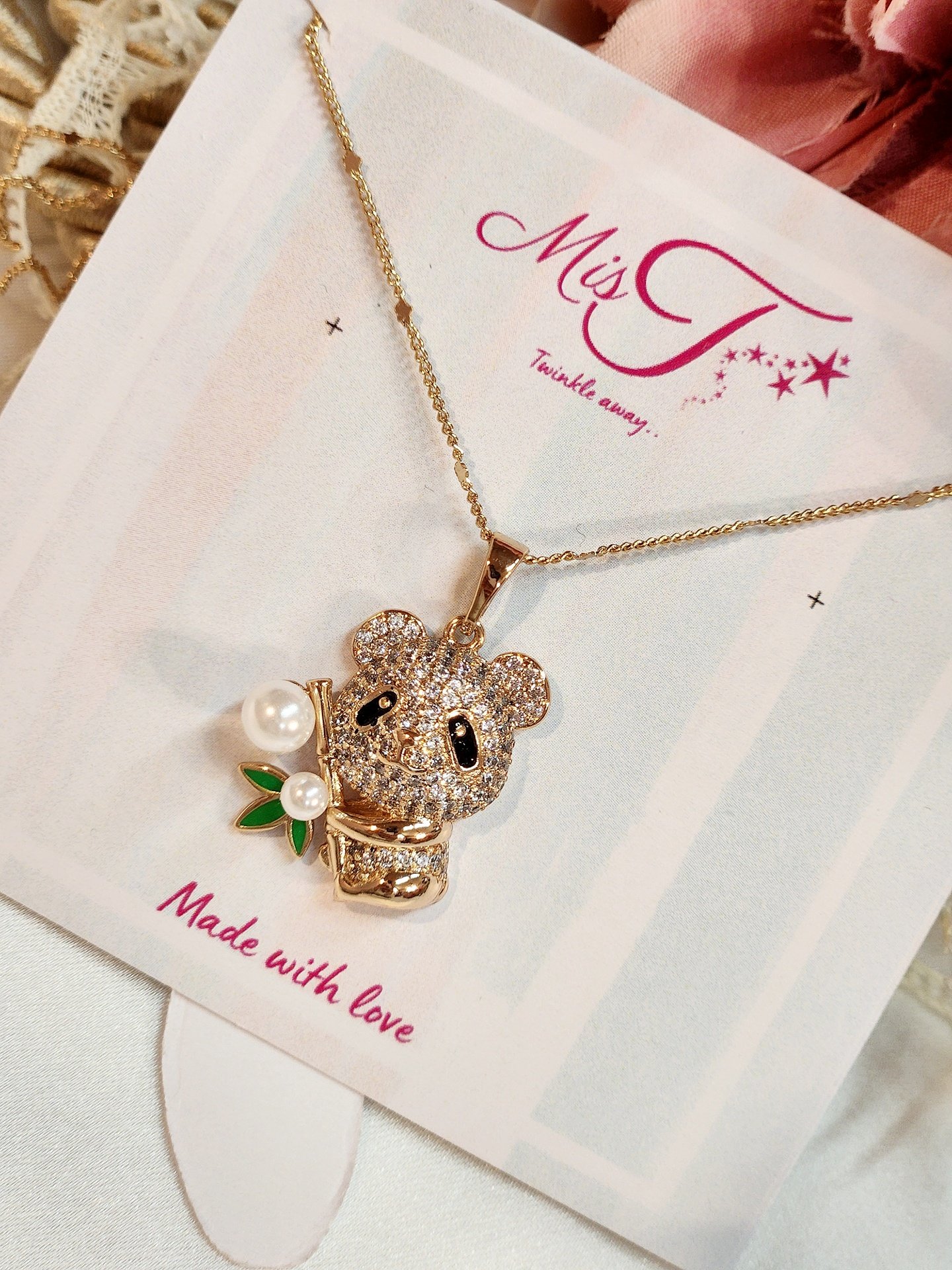 Innocent Panda Pendant Chain