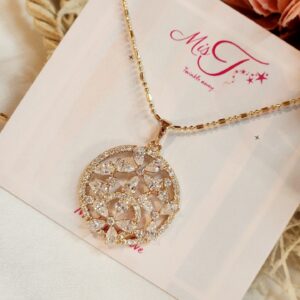 Petal Glow Pendant Chain