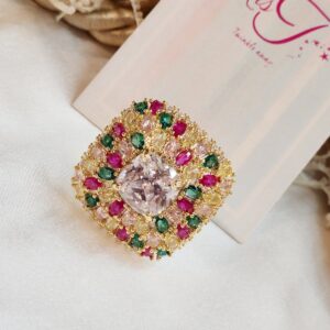 Golden Multi Obsession Ring