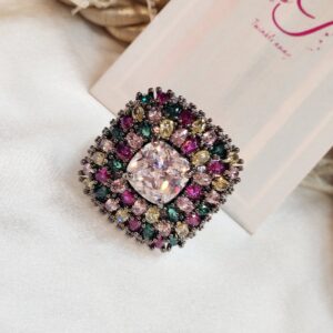 Multi Colour Obsession Ring