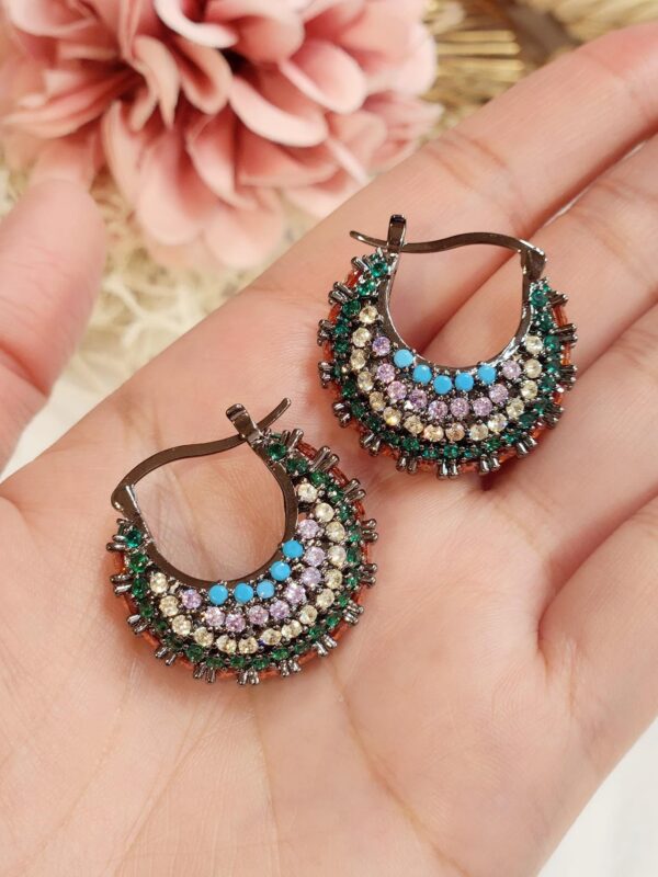 Luxury Bag Style Hoops - Image 2