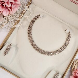 Marquise Antique Finish Choker Set