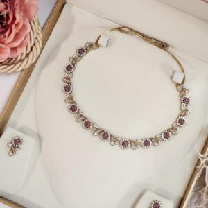 Ruby Sleek Choker Set