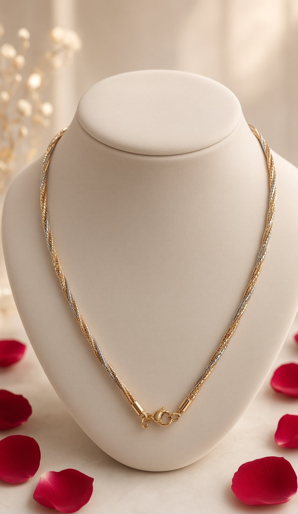 Premium Triple-Tone Glided Brass Hasli