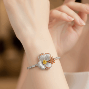 Royal Rust Opulent Glow Zirconia Bracelet