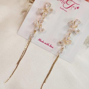 Butterfly Trail Tassel Earrings