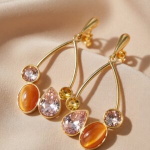 Modern Monalisa Earrings