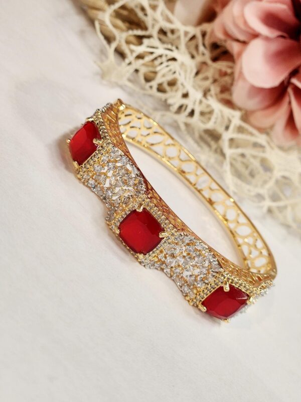 Premium Red Solitaire Bracelet