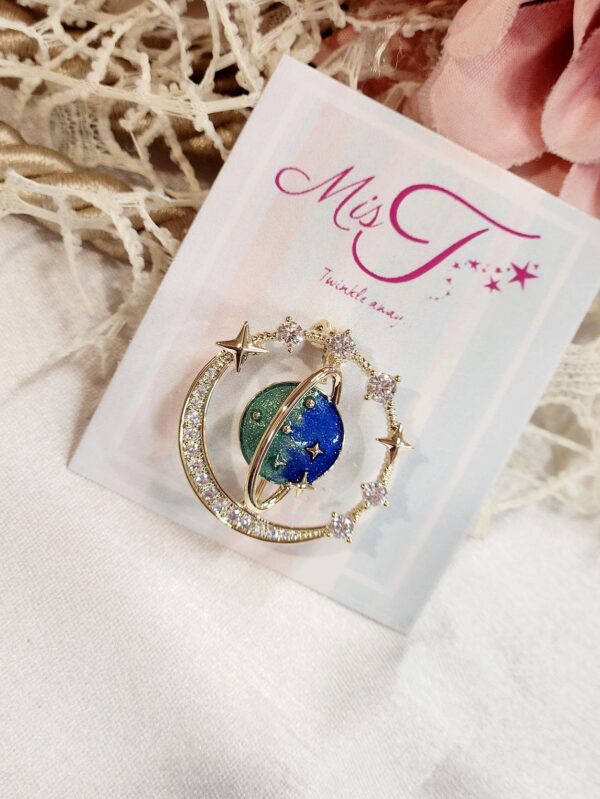 Small Universe Brooch